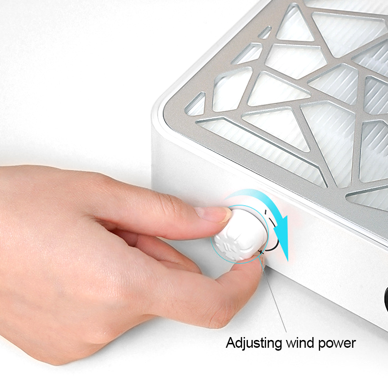 Strong Suction Plug-in Nail Vacuum Cleaner 
