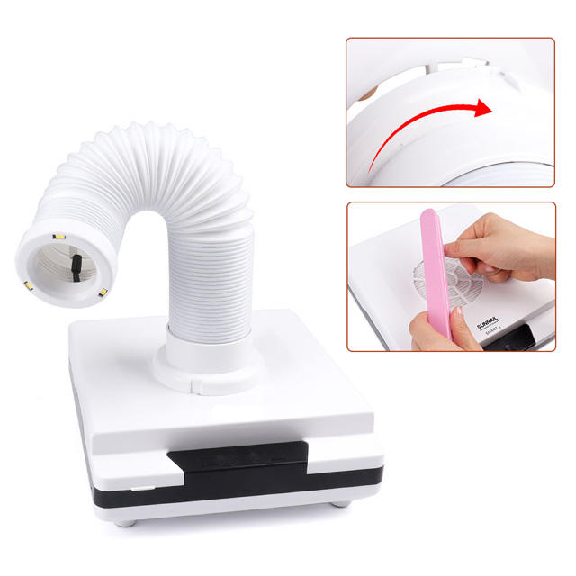 Extensible Nail Dust Collector With Filter 40w 