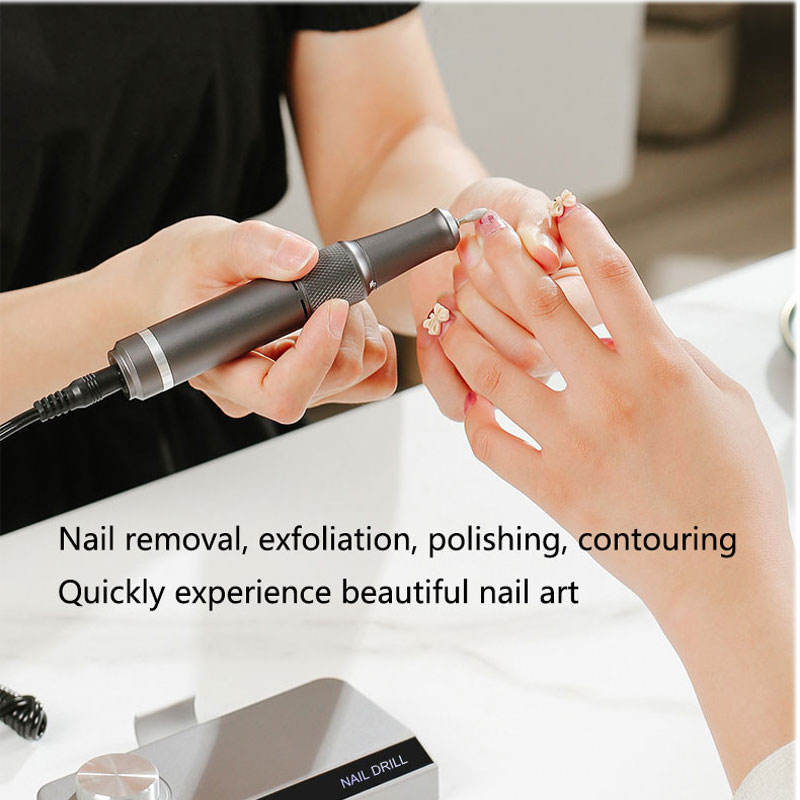 Rechargeable Cordless Nail Drill Set Near Me USB 45w 35000rpm 