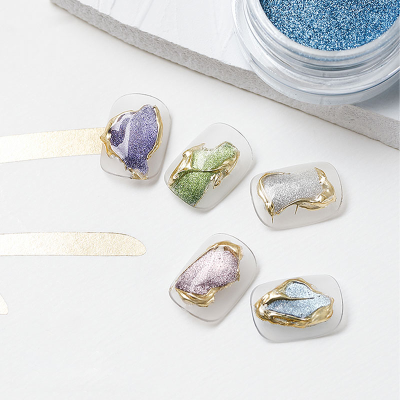 Square French Nail Tips Clear Acrylic 