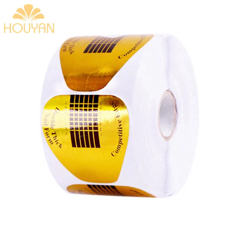 Thick Nail Art Tips Extension Nail Forms For Acrylic Nails Builder Gel Nails 