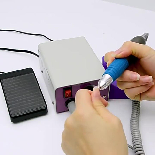 Nail Drill Set Electric Polishing Machine 15w 25000rpm 