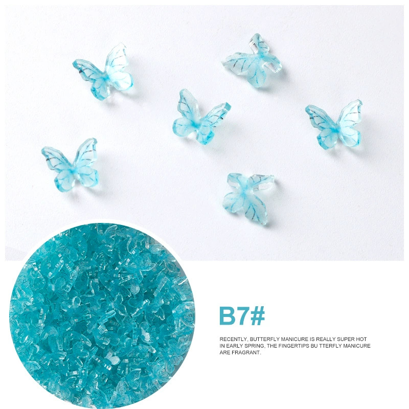 DIY Nail Stickers For Nail Art Flowers Butterfly Star Pack 