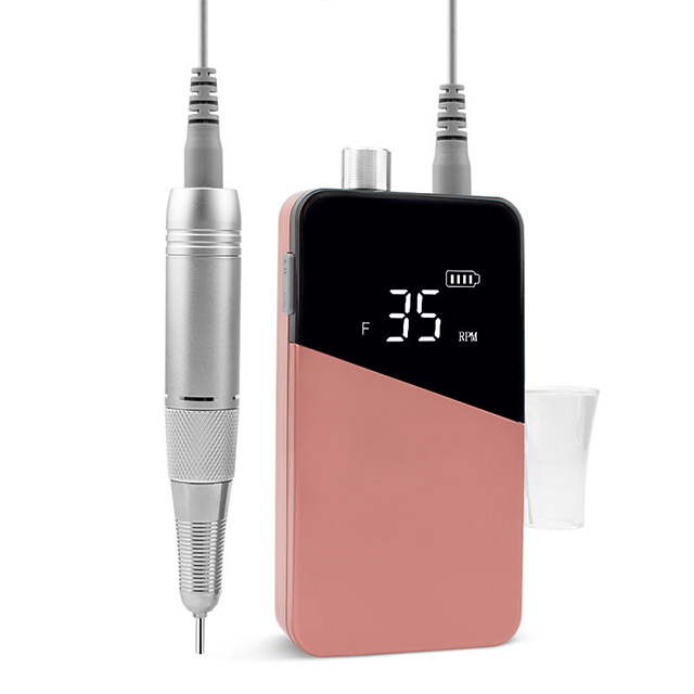 Rechargeable Nail Drill Set No Jitter 25w 35000rpm 
