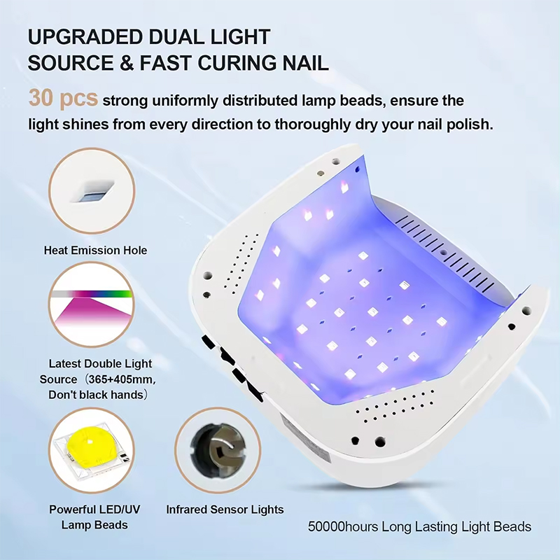 UV Adhesive Ultraviolet Nail Lamp for Home Use 