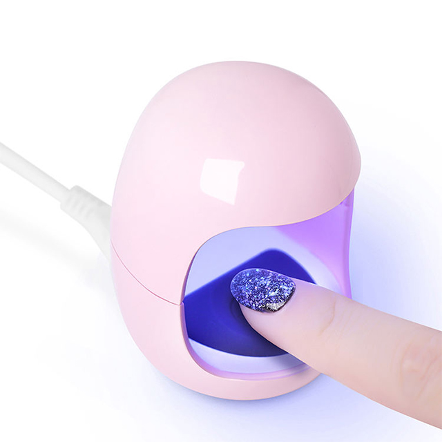 3 Pcs UV LED Beads Nail Dryer Lamp 3W QQ Egg For Single Finger 