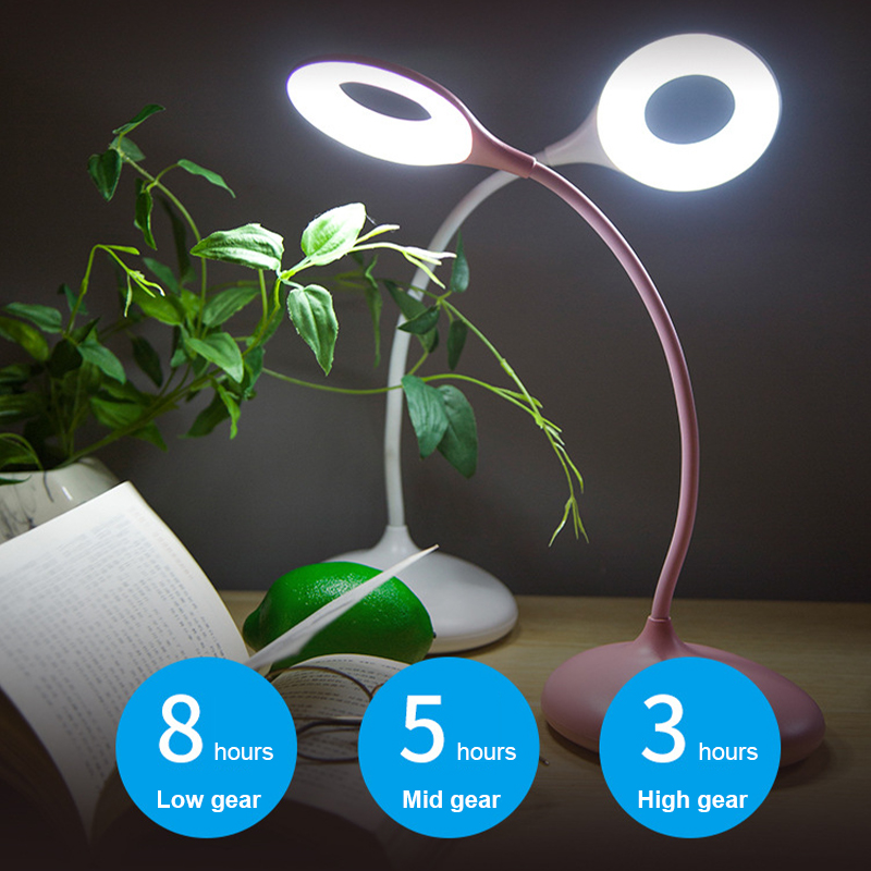 Eye Protection Rechargeable LED USB Reading Light 
