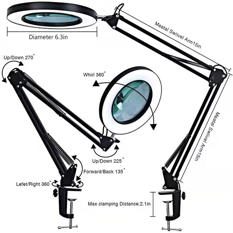 Embroidery Beauty Cold Light LED Fill Light Work Light 