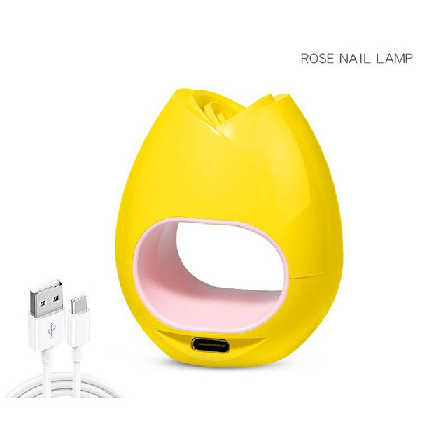 Gel Nail Dryer Lamp UV 16w Rose USB For Single Finger 