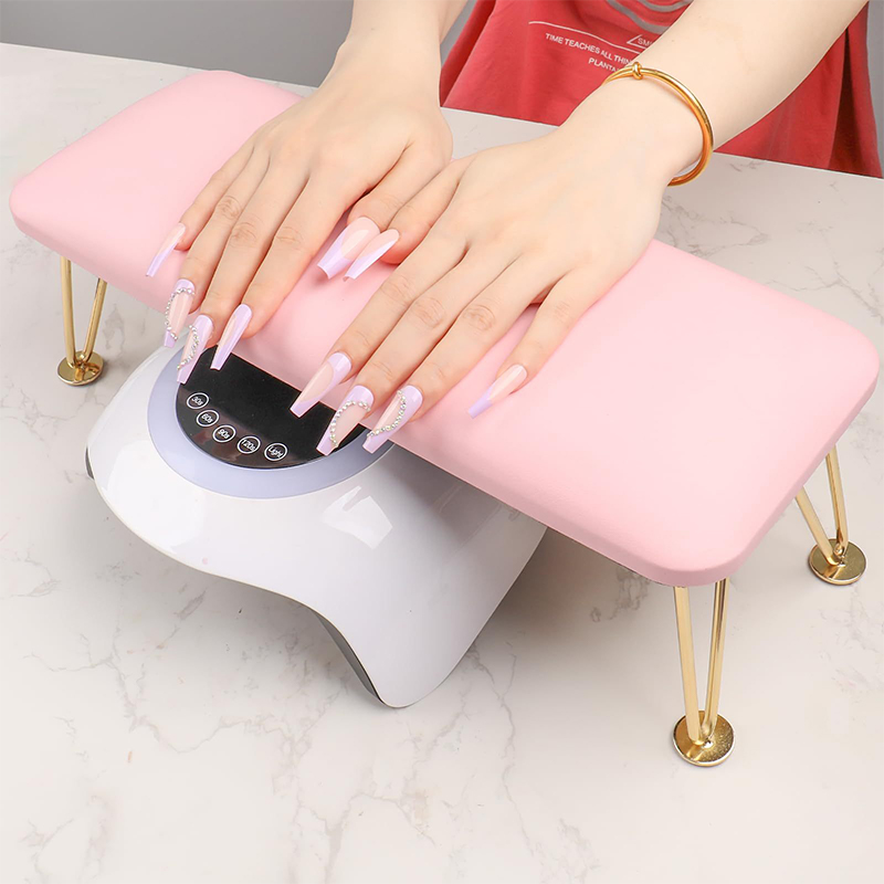 Microfiber Fabric Nail Art Large Hand Pillow 