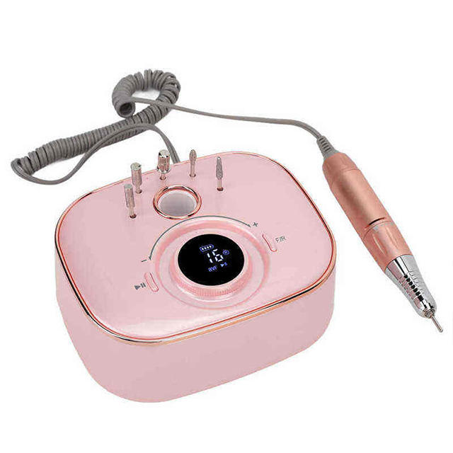 Rechargeable Nail Drill Set With Powerful Handpiece 45w 35000rpm 