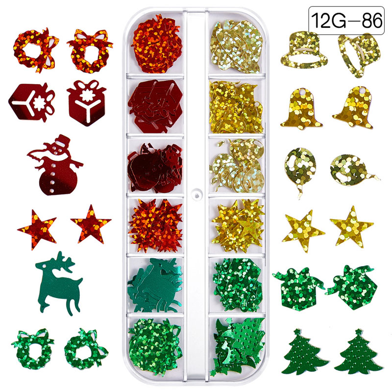 Super Shine Nail Forms Flowers Butterfly Star 