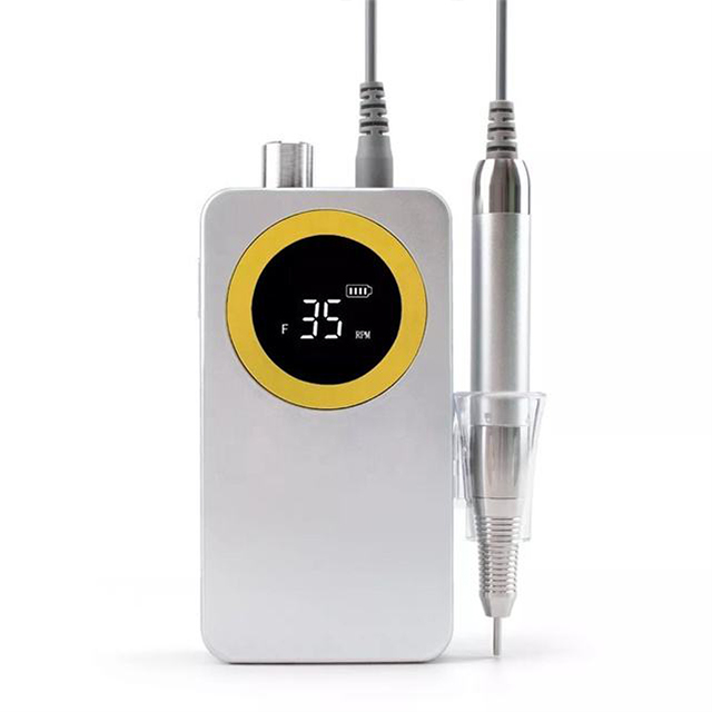 Rechargeable Nail Drill Set Low Noise 25w 35000rpm 