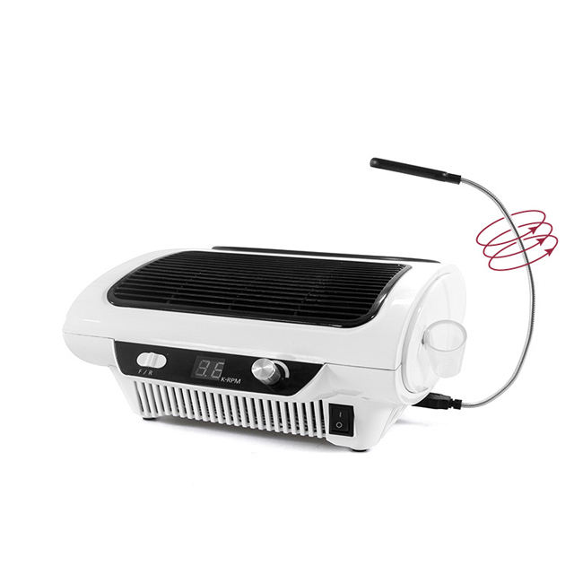 Big Suction Low Noise Nail Dust Collector With Filter 25 W 