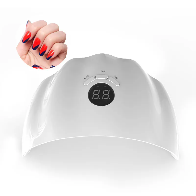 Home compact uv led nail lamp uv fast drying baking light 