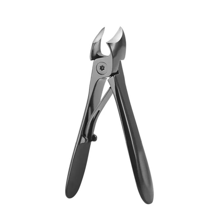 Large opening cow horn bevelled nail clippers 