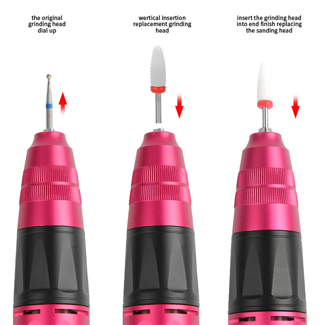 Nail Drill Set Electric 45w 35000rpm 