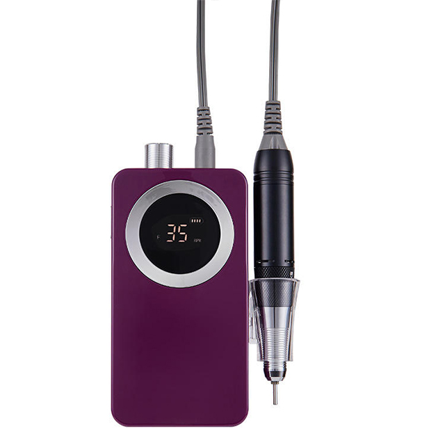 Rechargeable Nail Drill Set Low Noise 25w 35000rpm 