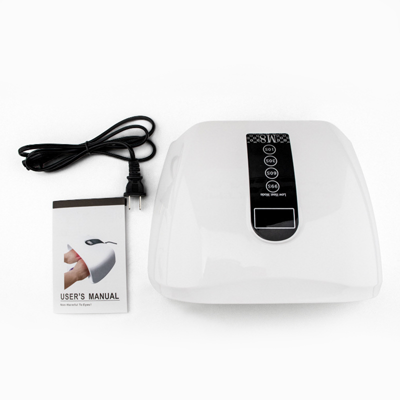 Red Hands Nail Lamp Automatic Sensor Quick Dry Baking Lamp 