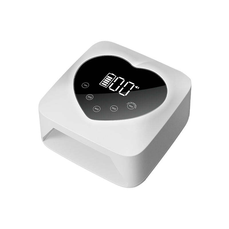 Rechargeable Nail Dryer Lamp Cordless with Heart-shape 72w 