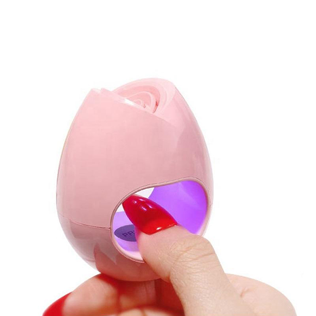 Gel Nail Dryer Lamp UV 16w Rose USB For Single Finger 