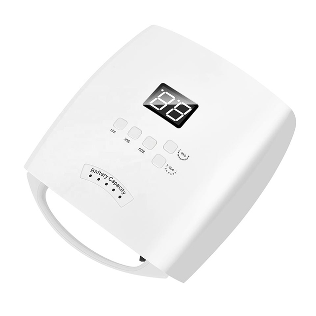 Rechargeable Nail Dryer Lamp For Gel Polish 54w Protable 
