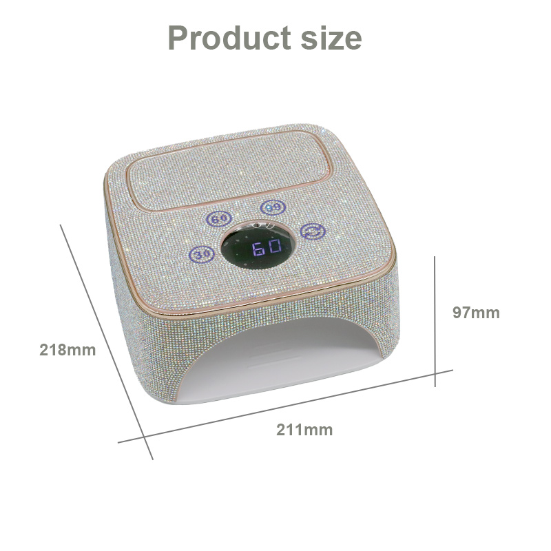Home use high power shine nail polish glue LED baking lamp