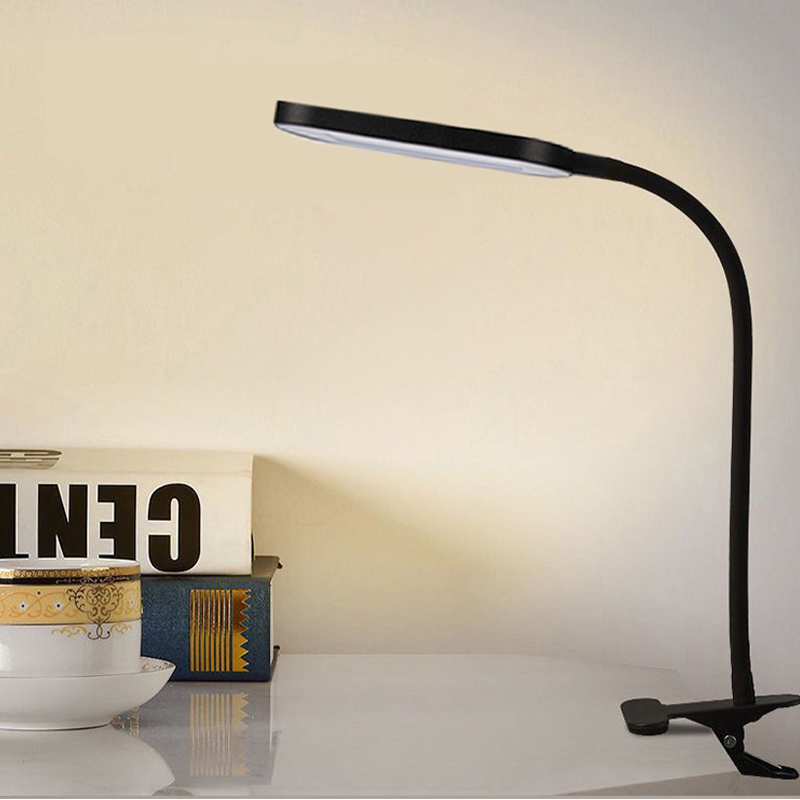 Folding Large Clip High Power Super Bright LED Desk Lamp 