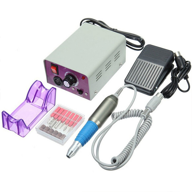 Nail Drill Set Electric Polishing Machine 15w 25000rpm
