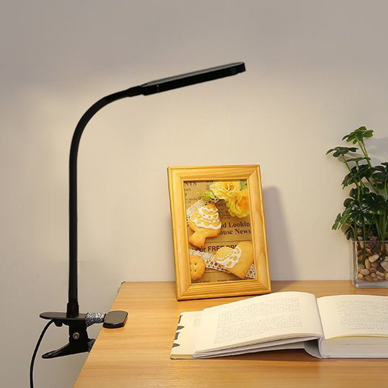Folding Large Clip High Power Super Bright LED Desk Lamp 