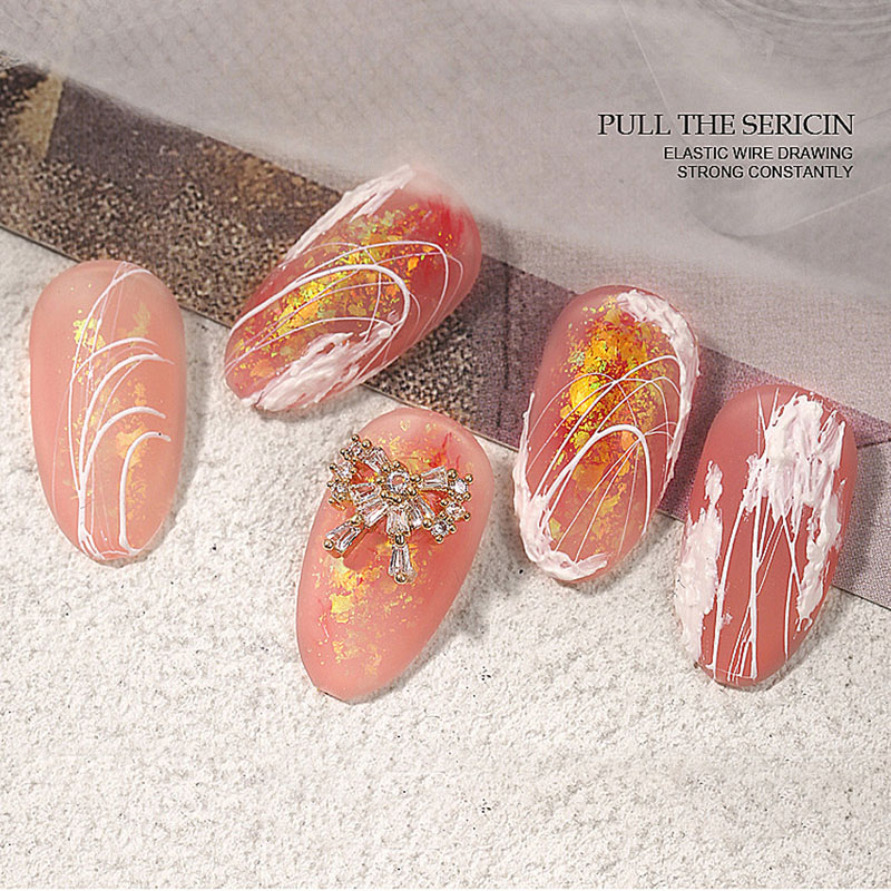 Oval French Nail Tips Clear Acrylic 