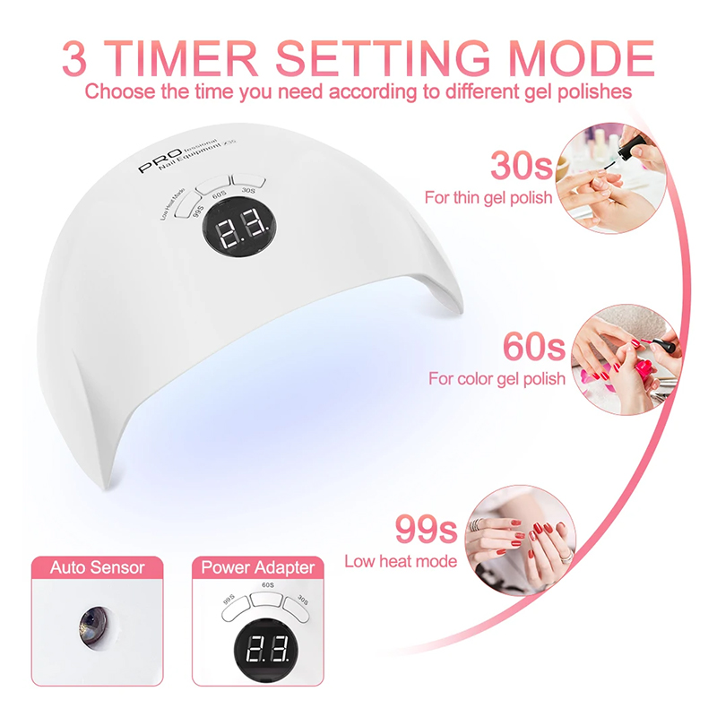 50W Nail Light Therapy Lamp High Power Curing Lamp 