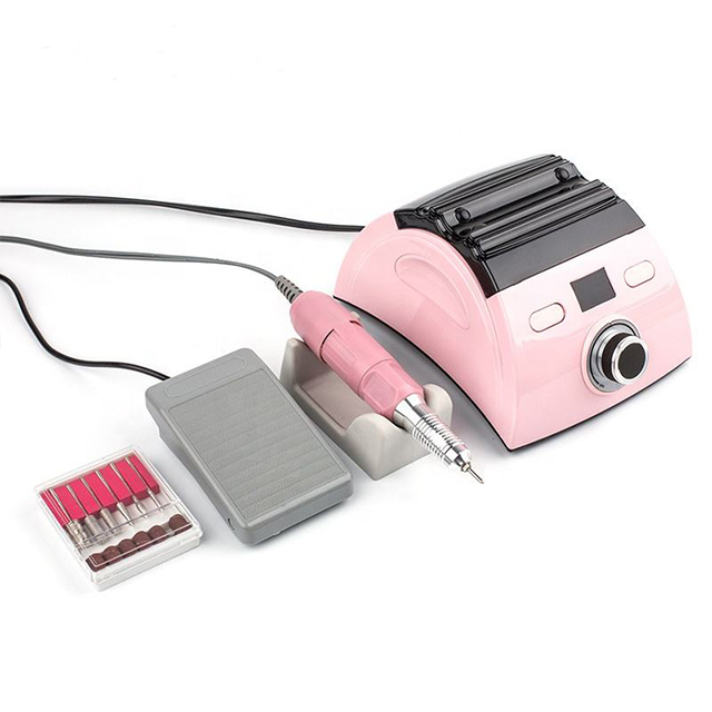 Nail Drill Set Electric Body With Holder Powerful 65w 35000rpm 
