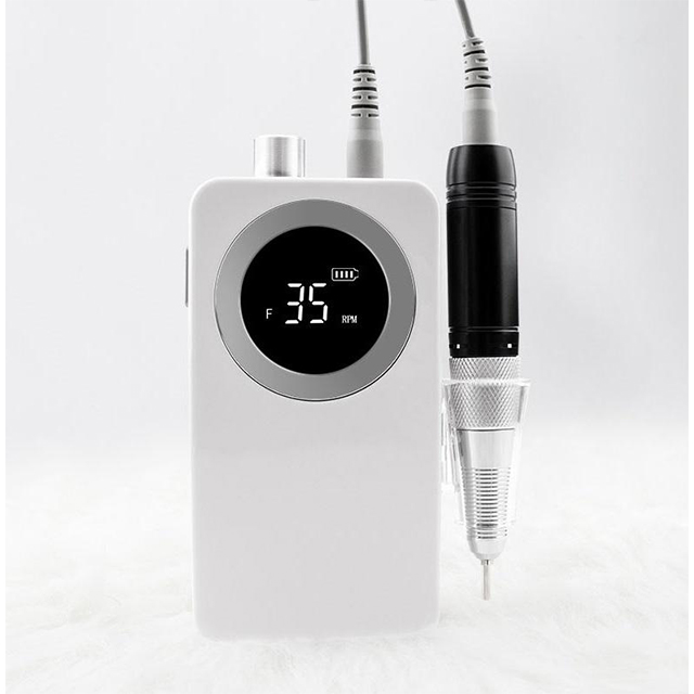 Rechargeable Nail Drill Set Low Noise 25w 35000rpm 