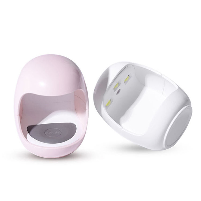 3 Pcs UV LED Beads Nail Dryer Lamp 3W QQ Egg For Single Finger 