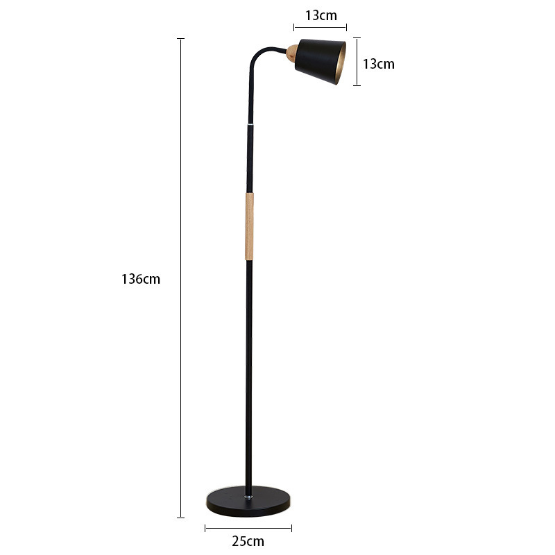 LED Dimmable Remote Control Reading Floor Lamp 
