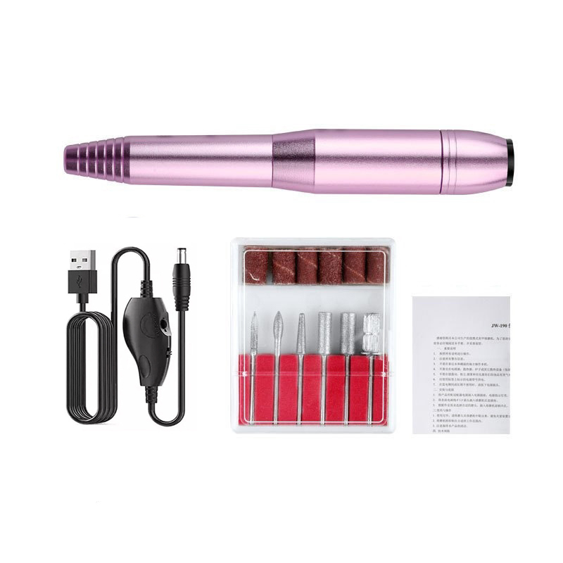 Pen Metal Nail Polishers Nail Remover 