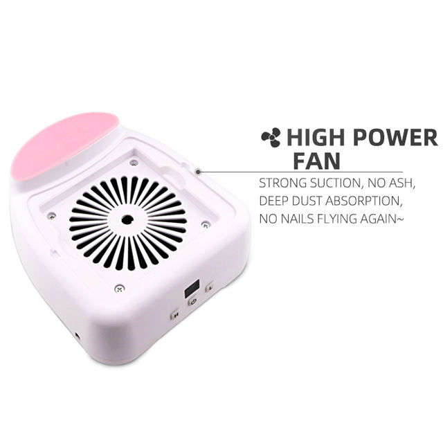 30w Rechargeable Nail Dust Collector With Filter 30w 