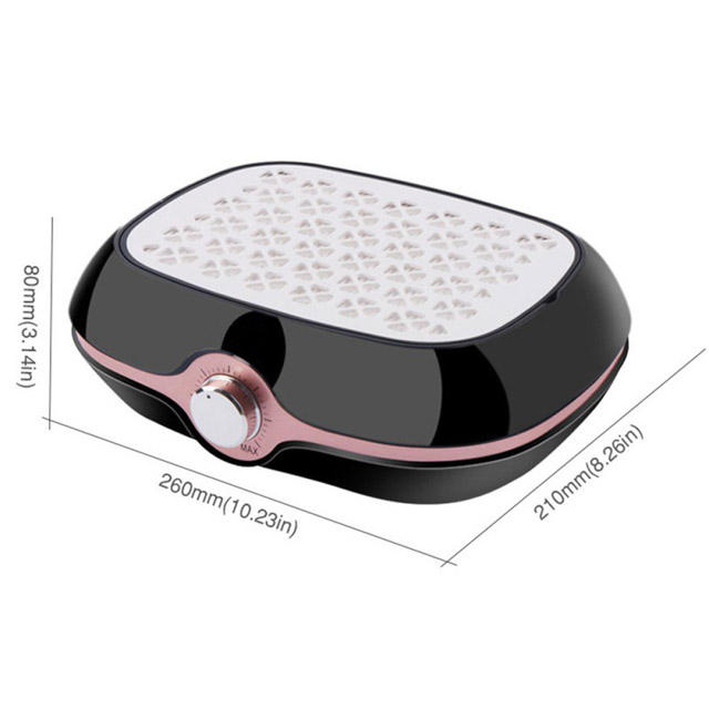 Rechargeable Nail Dust Collector Fan With Filter 40w 