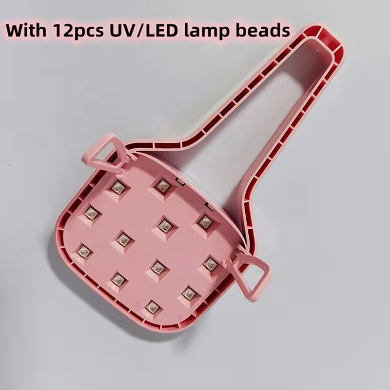 Handheld Quick Dry Portable Mini Light Therapy Nail Lamp 