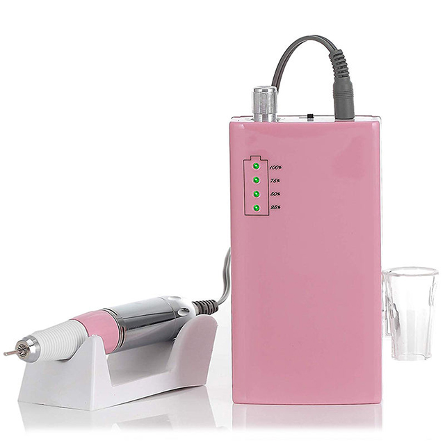 Rechargeable Nail Drill Set Power Indicator 25w 30000rpm 