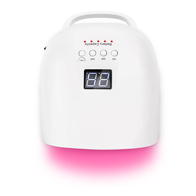 Rechargeable Nail Dryer LED Lamp 86w Protable 