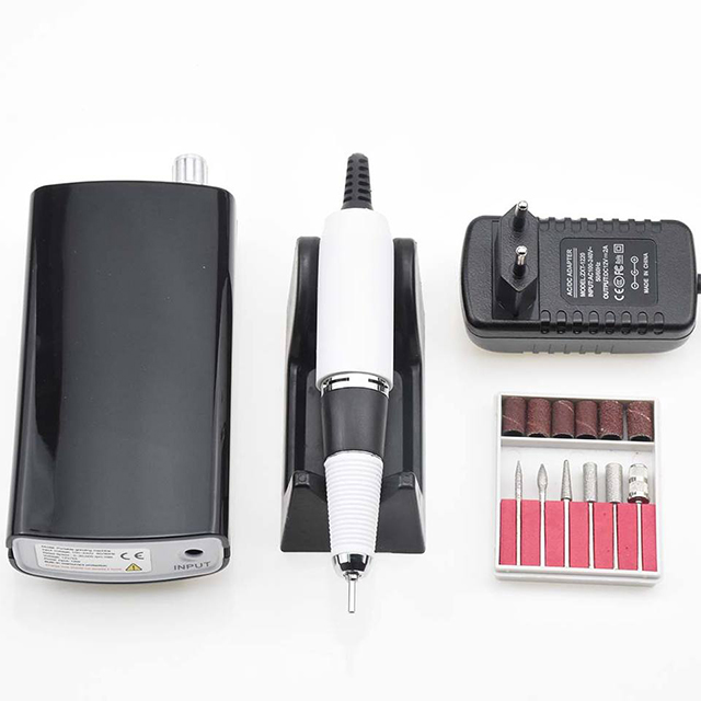 Rechargeable Popular Nail Drill Set Pink 25w 30000rpm 