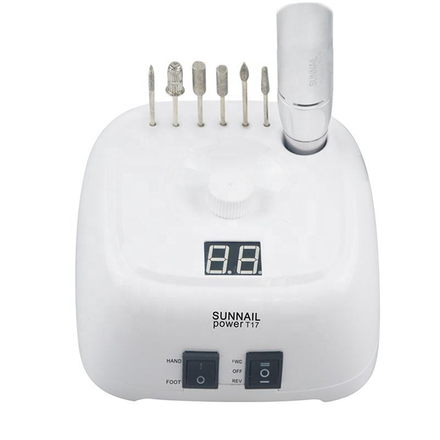 Nail Drill Set Electric Natural Nails 25w 35000 Rpm 