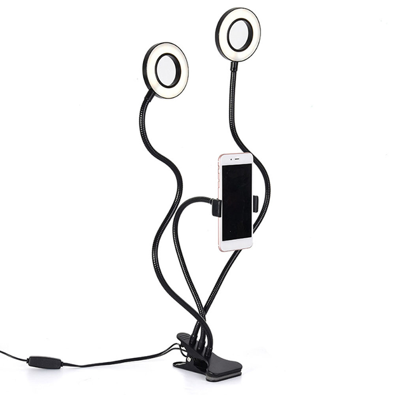 Fill Light Beauty Selfie Stand Desktop Clip Light 