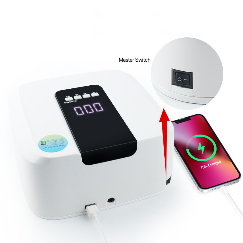 Large Space 4-speed Timed Drying Smart Nail Lamp 