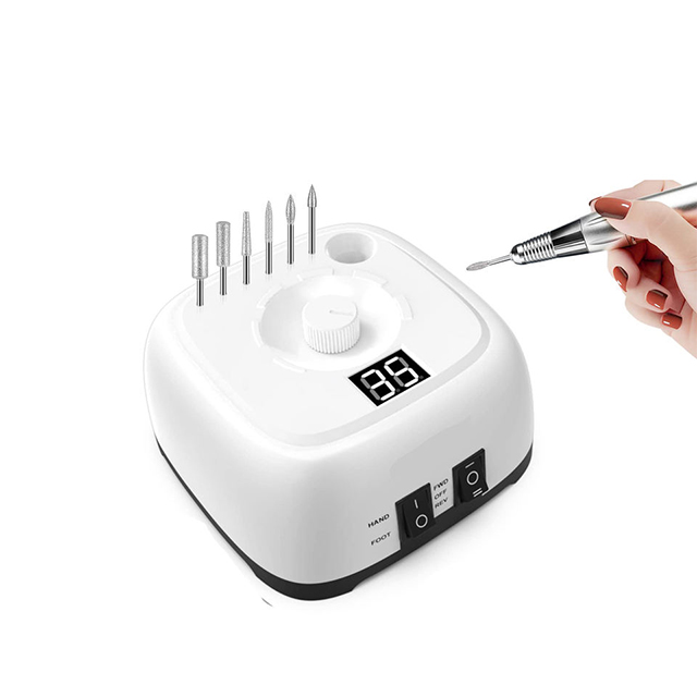 Nail Drill Set Electric Natural Nails 25w 35000 Rpm 
