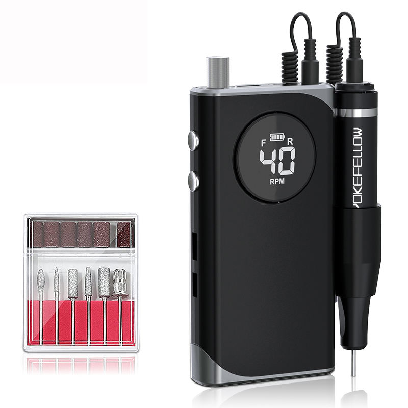 Rechargeable Cordless Nail Drill Set Professional 45w 40000rpm 