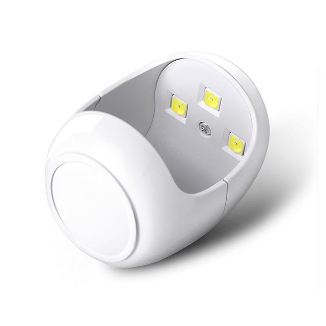 3 Pcs UV LED Beads Nail Dryer Lamp 3W QQ Egg For Single Finger 