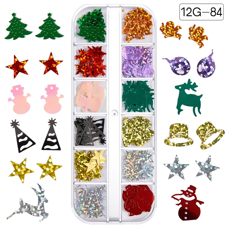 Super Shine Nail Forms Flowers Butterfly Star 